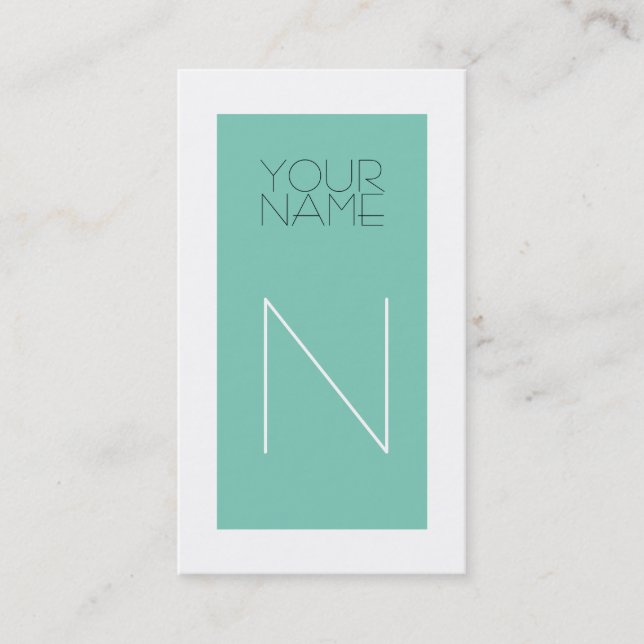 Groupon  Art Deco Business Card (Front)