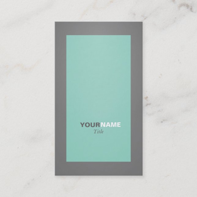 Groupon Cool Business Card (Front)