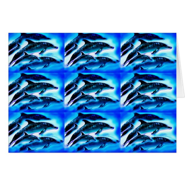 Groups of dolphins (Front Horizontal)