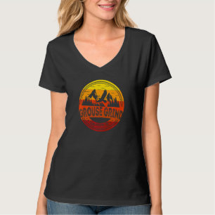 Grouse Grind Vancouver Bc Canada Hiking Trail Moun T-Shirt