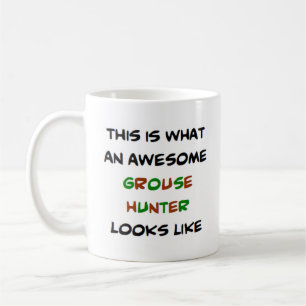 grouse hunter, awesome coffee mug