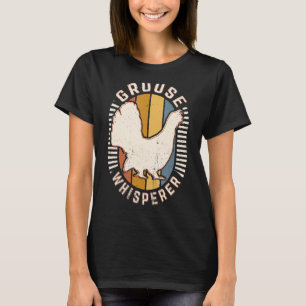 Grouse Whisperer Vintage Classic Retro Animal Love T-Shirt