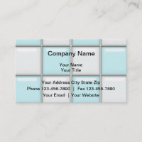 Grout Cleaning Business Cards