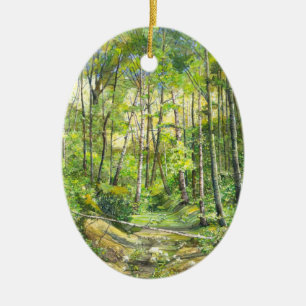 grove ceramic tree decoration