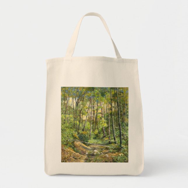 grove painting  watercolor tote bag (Front)