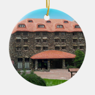 Grove Park Inn, Grove Park Inn Christmas Ornament, Ceramic Tree Decoration