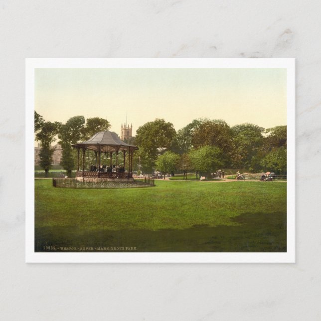 Grove Park, Weston-super-Mare, Somerset, England Postcard (Front)