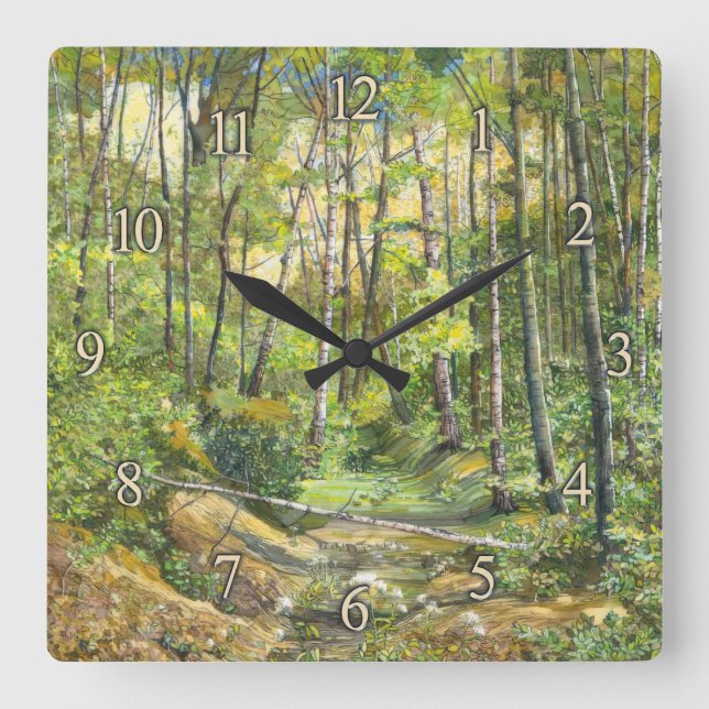 grove square wall clock (Front)