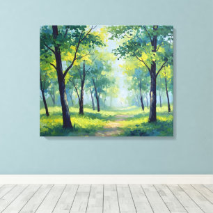 Grove Trail Canvas Print