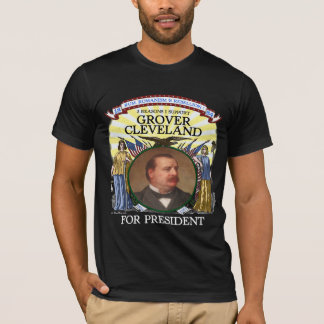 Grover Cleveland 1884 Campaign Tshirt Men's Dark