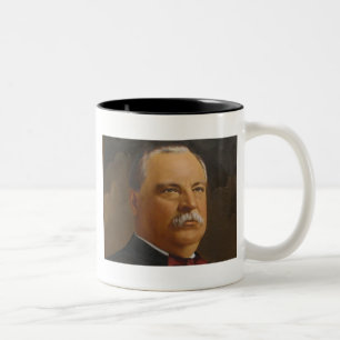 Grover Cleveland  22 &24 Two-Tone Coffee Mug