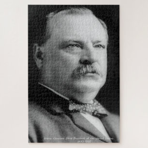 Grover Cleveland 22nd President of America. Jigsaw Puzzle