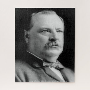 Grover Cleveland 24th President of America. Jigsaw Puzzle
