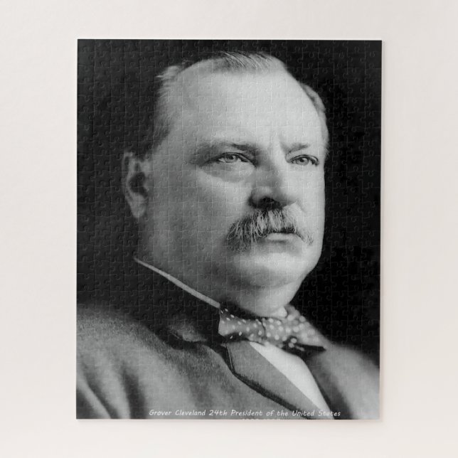 Grover Cleveland 24th President of America. Jigsaw Puzzle (Vertical)