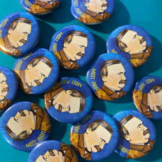 Grover Cleveland Most Average Pin