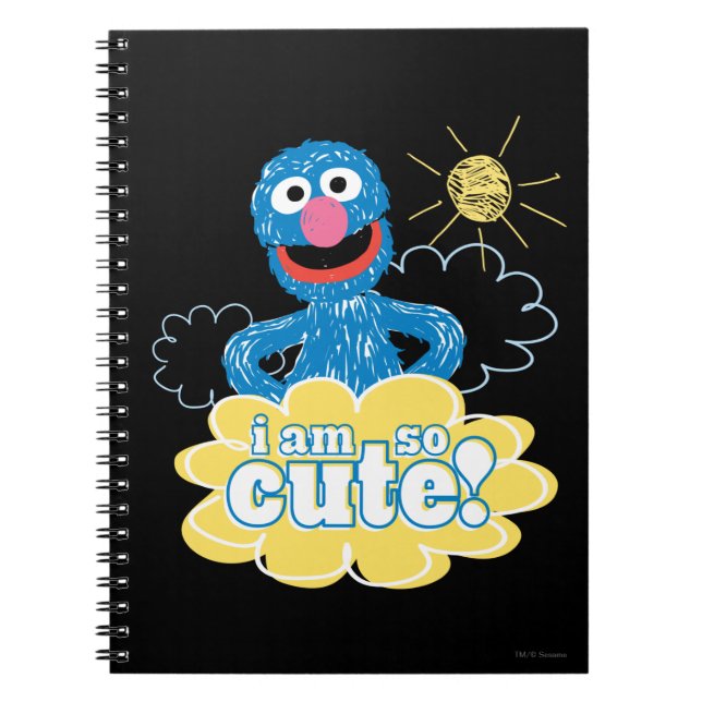 Grover Cute Notebook (Front)