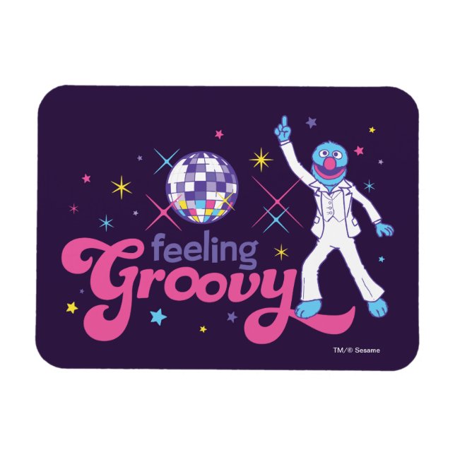 Grover | Feeling Groovy Magnet (Horizontal)