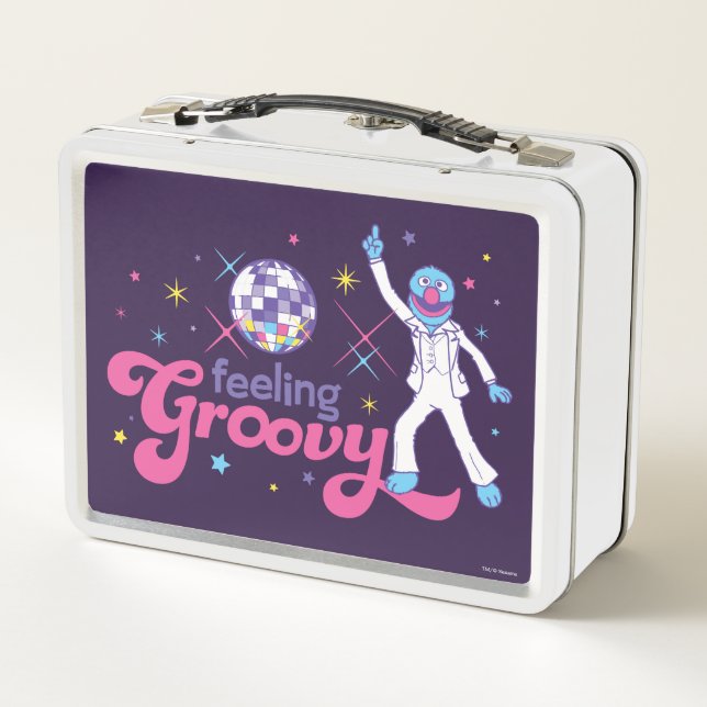 Grover | Feeling Groovy Metal Lunch Box (Back)
