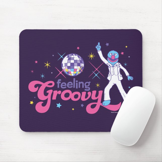 Grover | Feeling Groovy Mouse Mat (With Mouse)