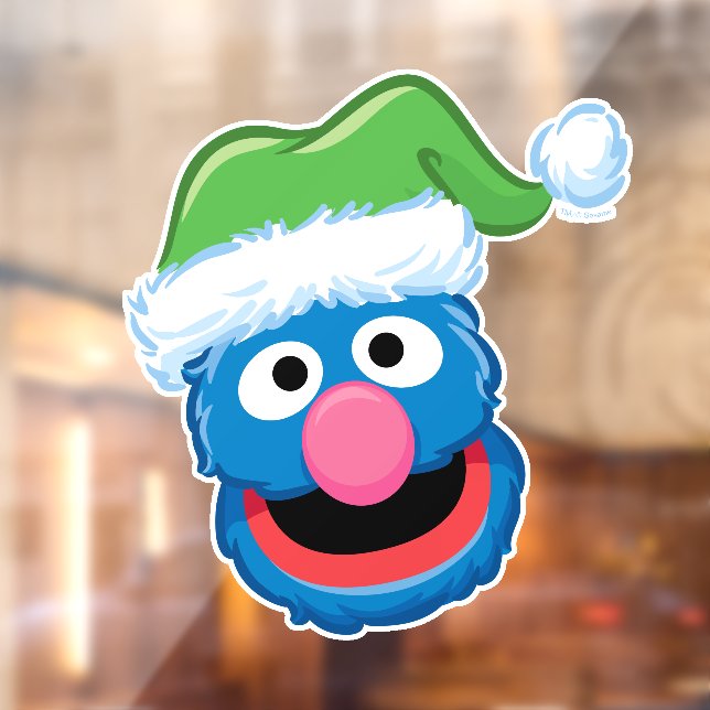 Grover First Christmas Holiday Window Cling (Sheet 2)