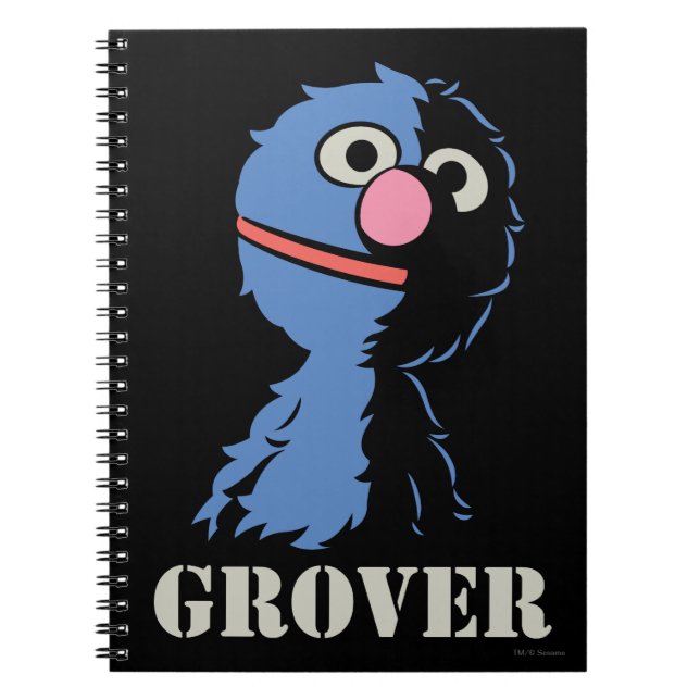 Grover Half Notebook (Front)