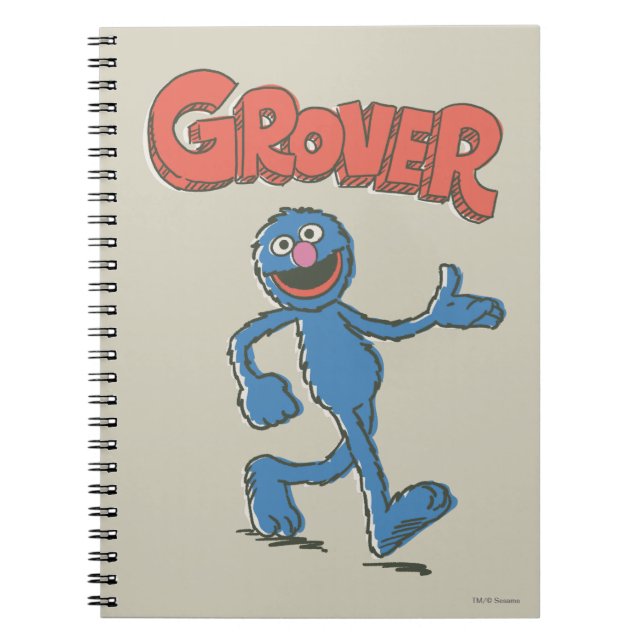 Grover Vintage Kids 2 Notebook (Front)