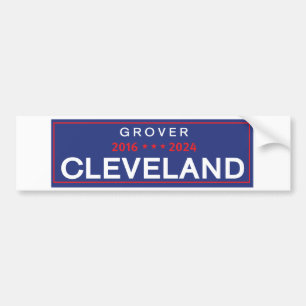 Grover vinyl bumper sticker