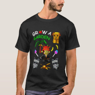 Grow A Garden Gamer Candy Blossom Fruit Palm Monke T-Shirt