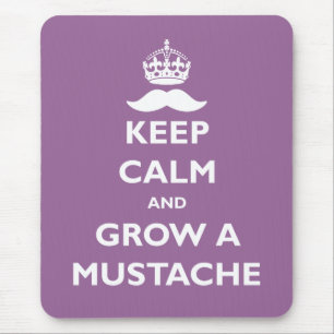 Grow a Moustache Mouse Mat