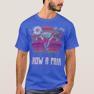 Grow A Pair Retro Design For Feminists2600  T-Shirt