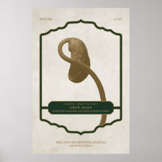 GROW AGAIN - MATURE DESIGN JOURNAL POSTER