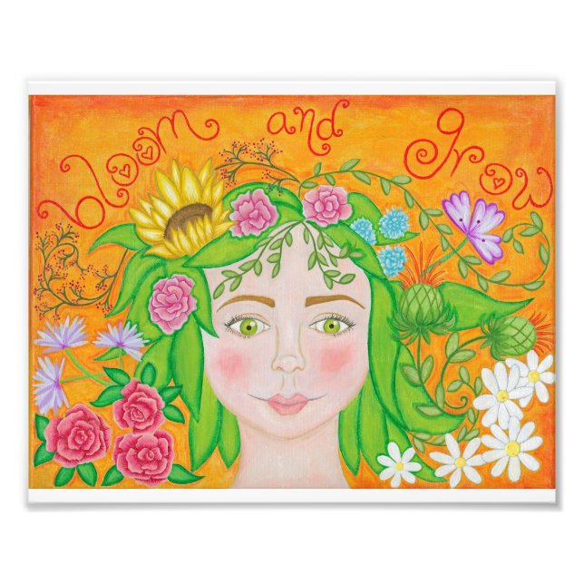 Grow and Bloom Print (Front)