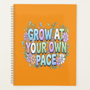 Grow at Your Own Pace Self Care & Personal Growt Planner