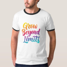 Grow Beyond Limits – Unisex Motivational Ringer 