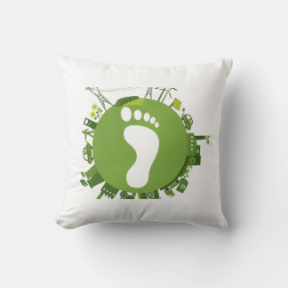 Grow Food Not Lawns Funny Gardening Cushion