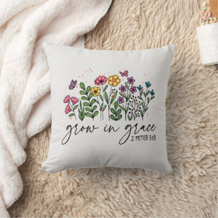 Grow in Grace Cushion