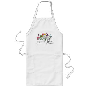 Grow in Grace Long Apron