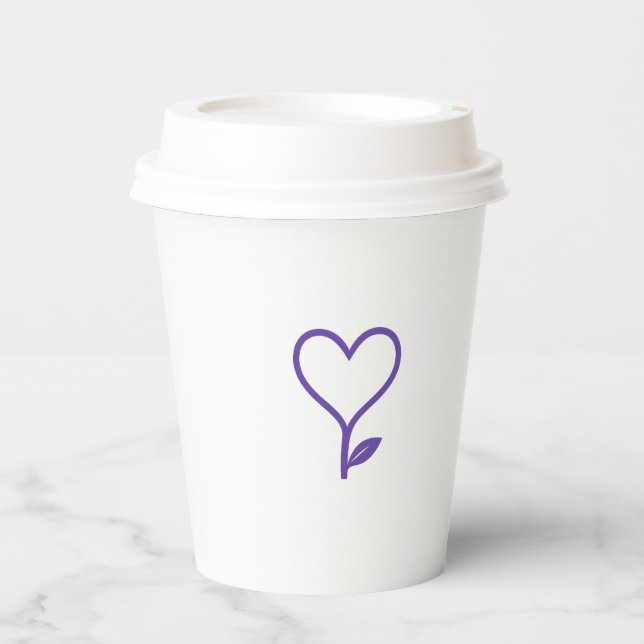 Grow Love Paper Cups (Front)