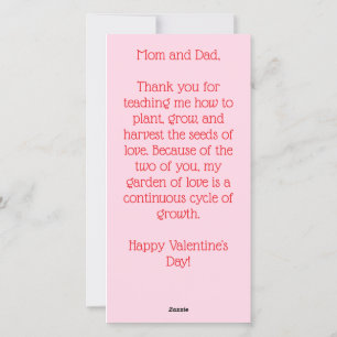 Grow More Love Holiday Card