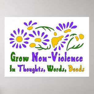 Grow Non-Violence Poster
