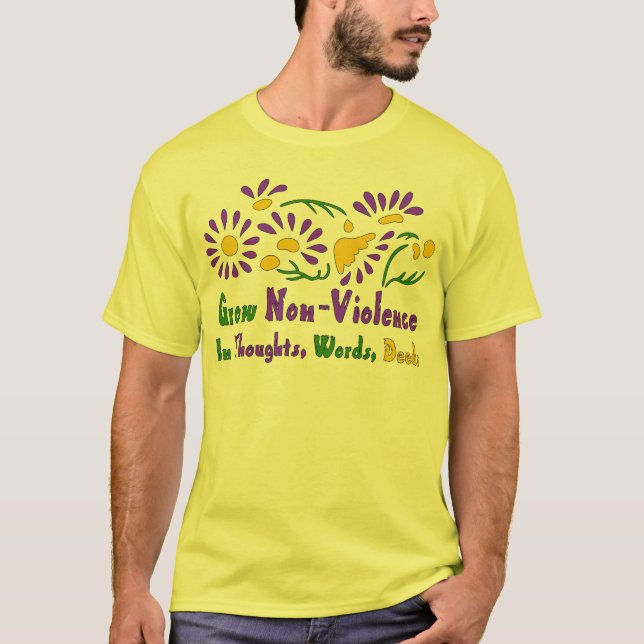 Grow Non-Violence T-Shirt (Front)