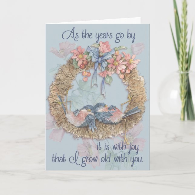 Grow Old with You - Greeting Card (Front)