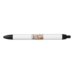 Grow Plants Pet Cats Love Life Cute Gardening Black Ink Pen