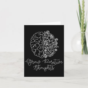 Grow Positive Thoughts Mental Health Problems Gift Card
