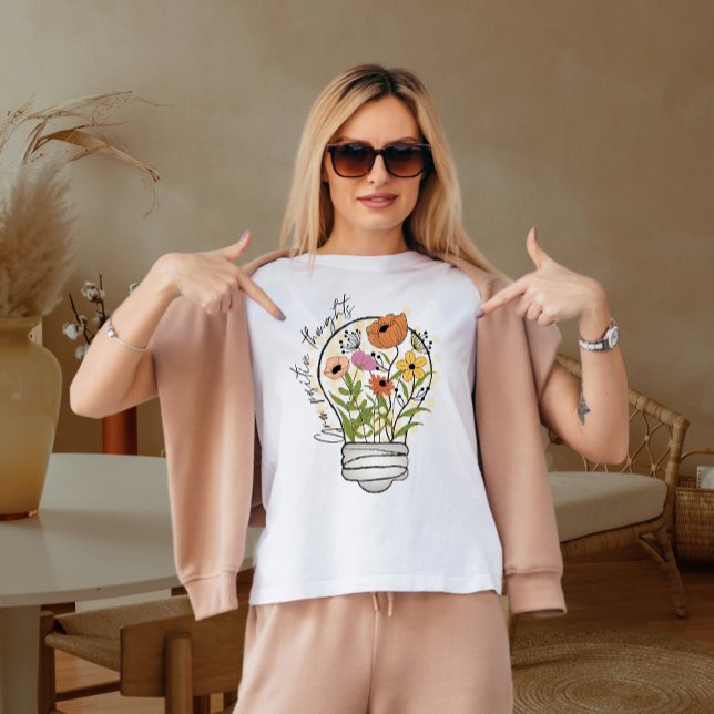 Grow positive thoughts T-Shirt (Creator Uploaded)
