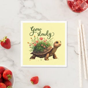 Grow Slowly Party Napkins