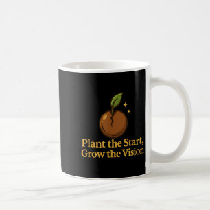 Grow The Vision- Growth Mindset Motivational Quote Coffee Mug