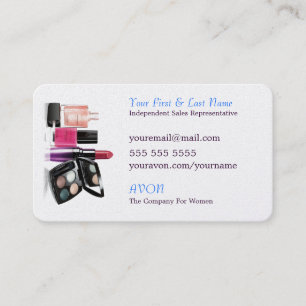 Grow With AVON Business Card