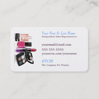 Grow With AVON Business Card
