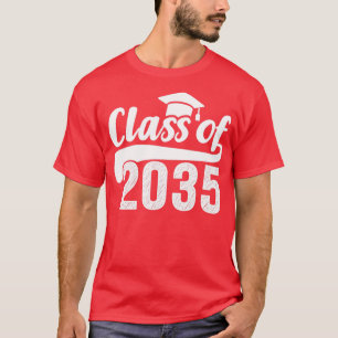 Grow with me class of 2035 graduation preschool T-Shirt